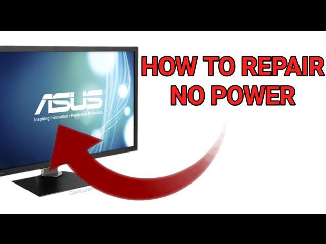 HOW TO REPAIR MONITOR COMPUTER NO POWER