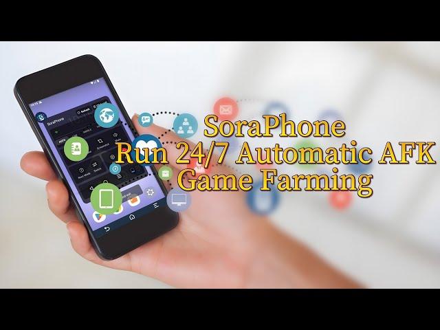 SoraPhone Cloud Phone: Best  24/7 AFK Gaming #gaming #smartphone #games #androidgames