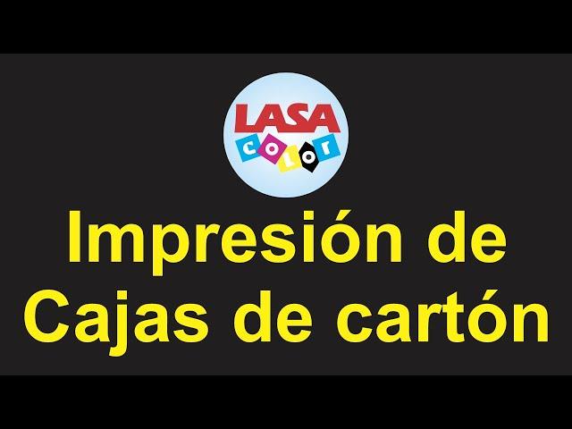 Fabricante de Cajas de cartón  | Impresos Lasacolor #cajasdepapel #empaques #imprenta