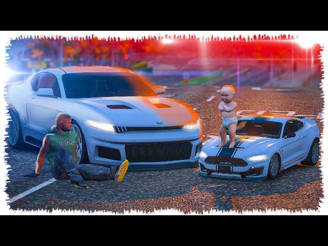 Джонни мен Кішкентай Джонни жарысты (GTA V) нурченлмен бірге аяншик жони мен касой томастың оқиғасы