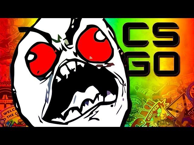 EXTREME JOEL RAGE! - CS:GO Funny Moments with The Crew!