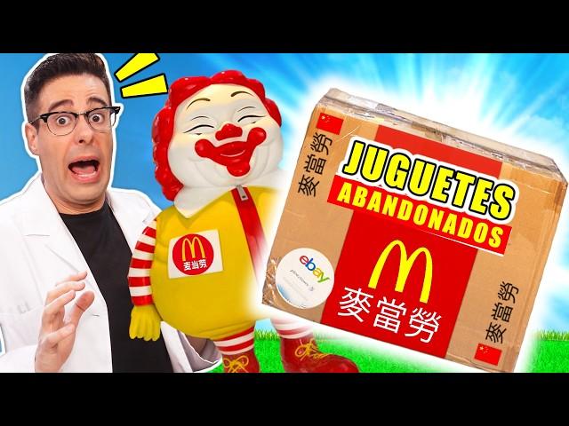 Compré CAJA DE JUGUETES ABANDONADOS de McDonalds CHINA  | Caja Misteriosa eBay