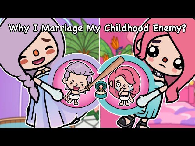 Why I Marriage My Childhood Enemy? | From Hate To Love |Toca Boca World | Toca Jenni