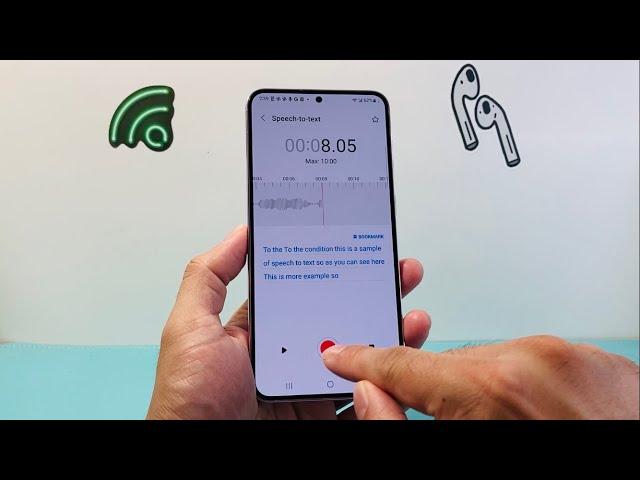 How to Do Speech To Text Audio on Samsung Phone