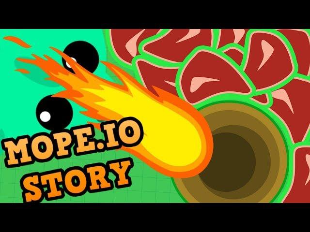 MOPE.IO STORY - Trolling Rudest Player EVER!! // Part 1 (Mope.io Funny Moments)