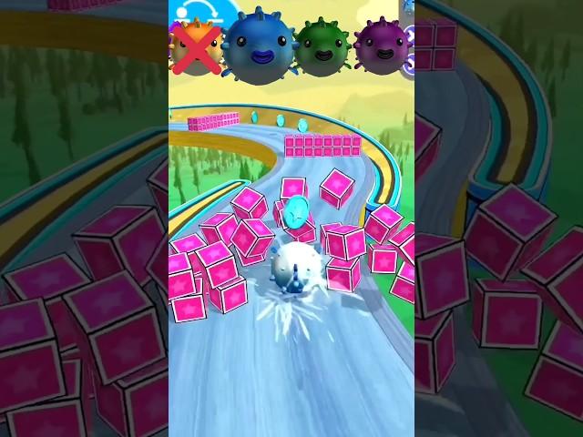 which one puff ball will win the game#shorts #gaming #goingballs #spiderman #viralvideo