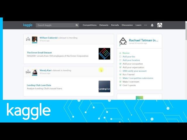 Getting Started on Kaggle: A quick tour | Kaggle