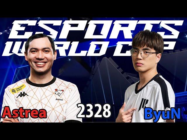  Astrea (P) vs  ByuN (T) - Gruppe A - Esports World Cup 2024 - StarCraft 2 - 2328