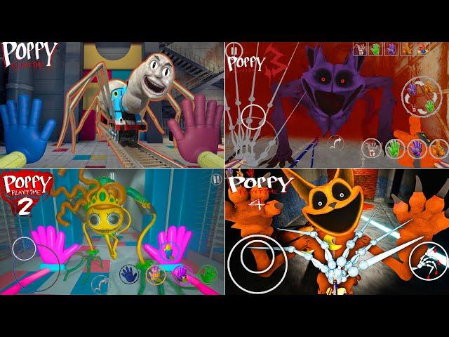 Watch All The New Jumpscares In Poppy Playtime 1-2-3-4 Mobile Full Game(All Mob vs Mommy)#14