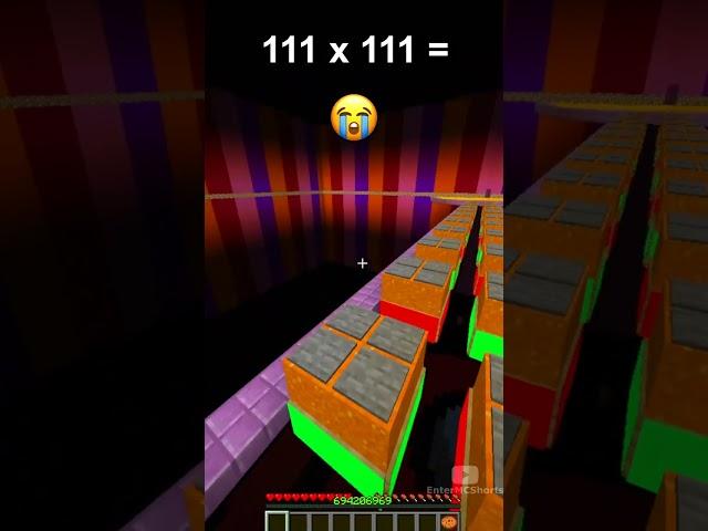 Minecraft Squid Game Glass Bridge At Different Blocks