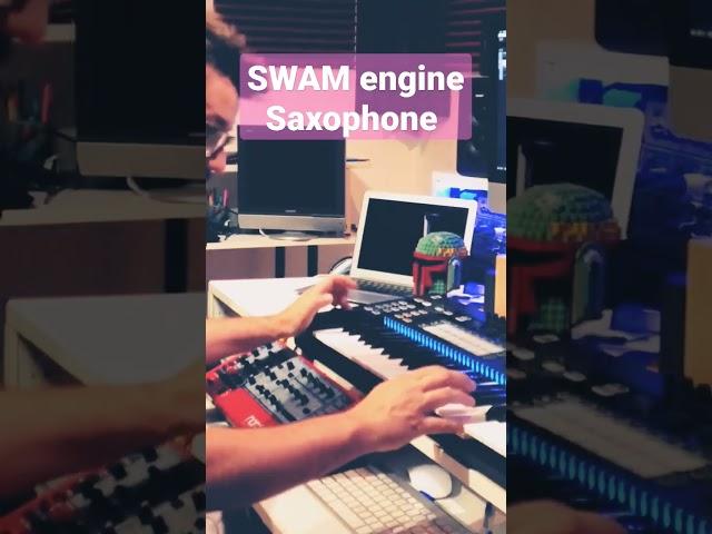 SWAM engine Saxophone @AudioModeling #swam #audiomodeling #physicalmodeling