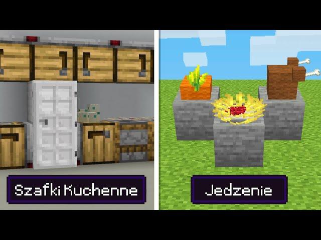 10 BUILD HACKÓW do MINECRAFT 1.21 *NOWE BLOKI*