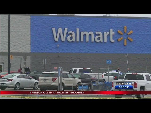 One killed, two police officers injured in shooting at an Arkansas Walmart