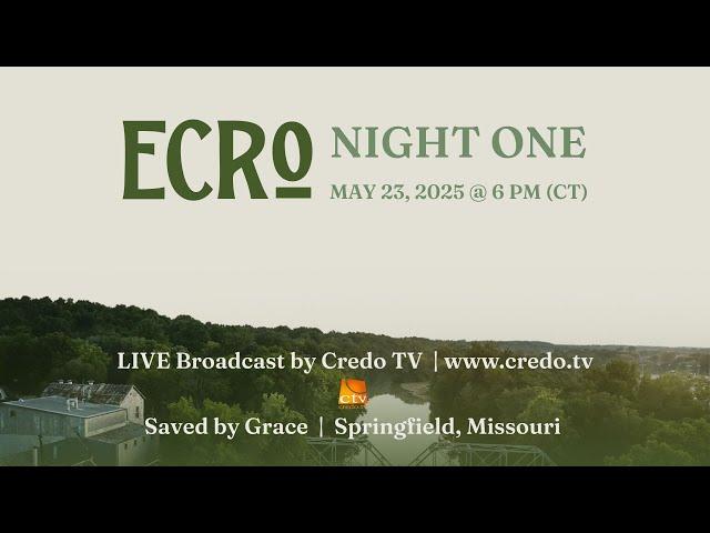 ECRO 2025 - Session 1 - May 23, 2025