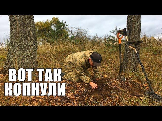 НИЧЕГО СЕБЕ ПОКОПАЛИ! НОЧЬ В ЛЕСУ С МЕТАЛЛОИСКАТЕЛЕМ / Russian Digger