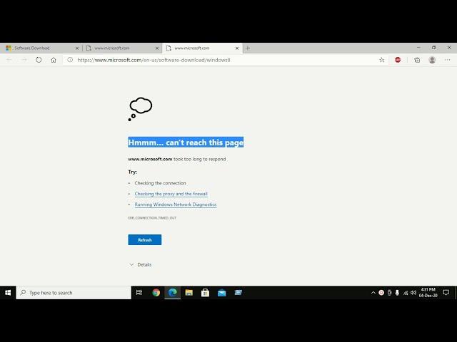 Fix hmmm can't reach this page in windows (Solved) | how to solve can't reach this page windows 10