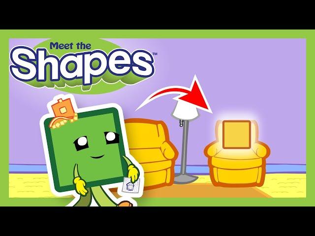 Meet the Shapes - "Square" Jump-in | Preschool Prep Company