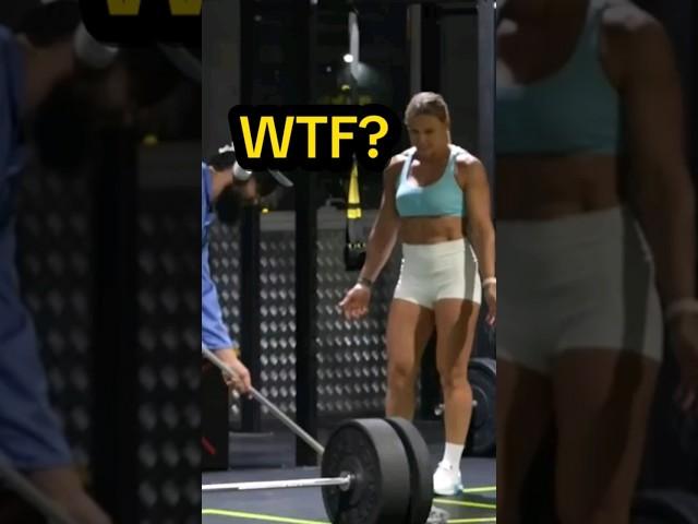 How muscle girl reacting to Anatoly #fitness #anatoly #gym