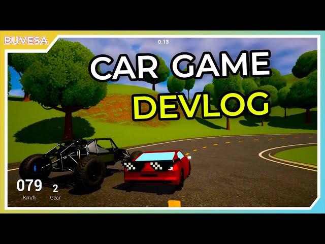 Indie Game Devlog: 10 Hours To Build A Racing Game from Scratch (in UE5)