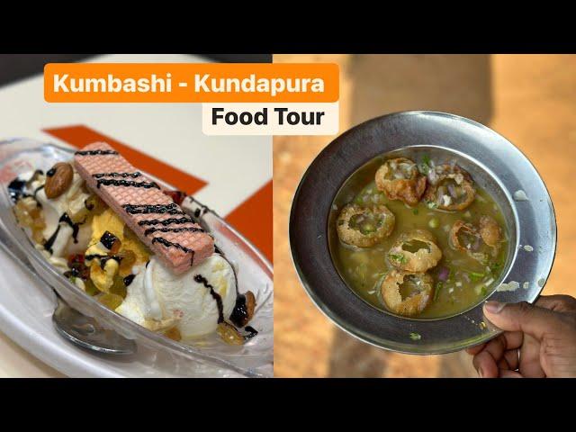 Kundapura Food Tour Via Anegudde Kumbashi | Coastal Karnataka Vegetarian Food Vlog | MonkVlogs