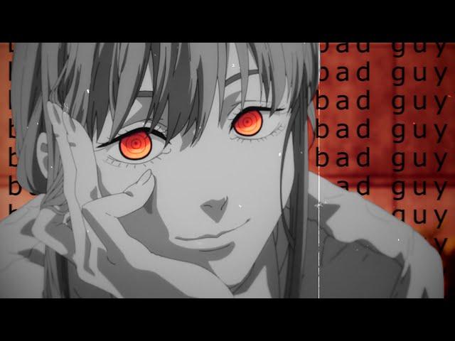 Bad Guy // Makima // Chainsaw Man AMV