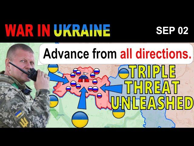 02 Sep: Ukrainians OPEN NEW AXES OF ADVANCE in Kursk | War in Ukraine Explained