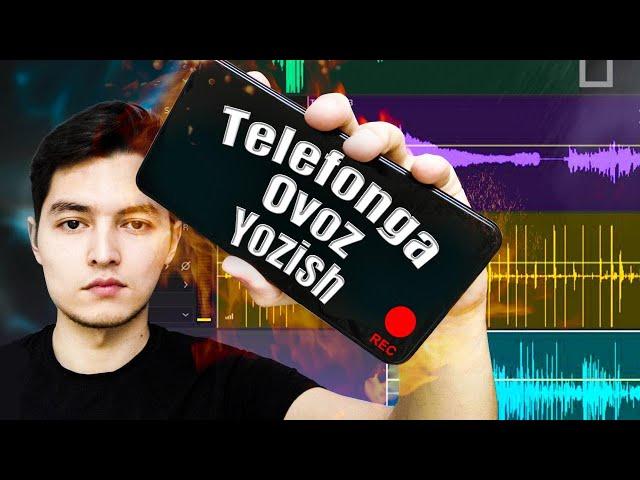 Telefonga sifatli ovoz yozish (O'zbek Tilida) Diktor_uz №2