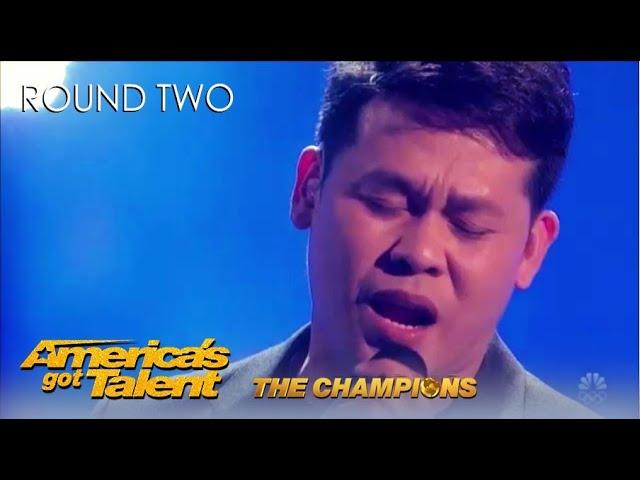 Marcelito Pomoy: Philippines Winner SHOCKS America on @AGT Champions!