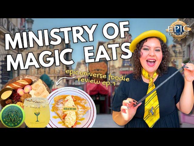 Ultimate Harry Potter Ministry of Magic Foodie Guide (Honest Reviews) | Epic Universe