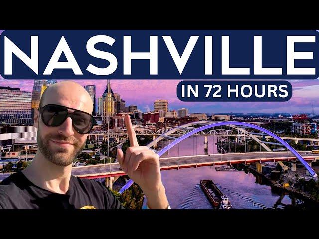 72 Hours in Nashville, Tennessee! (MUST EAT & DO ATTRACTIONS!) ️