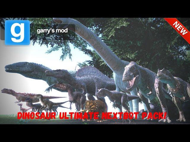 Gmod Mod Reviews: Ultimate Dinosaur Nextbot Pack (Over 40+ NPCS!)