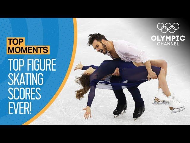 Highest Ever Olympic Figure Skating Scores! | Top Moments