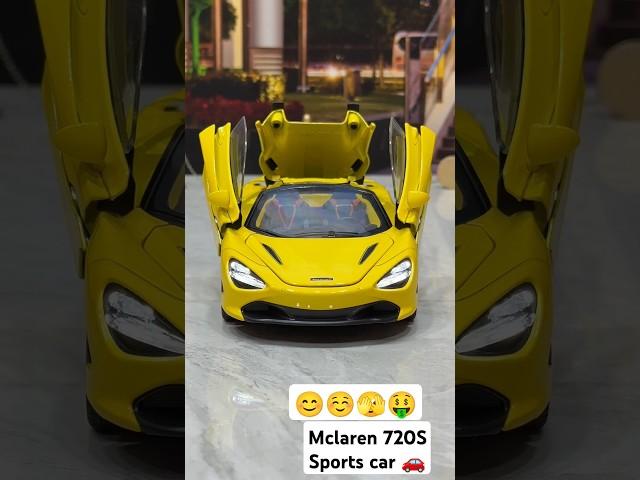 miniature model Mclaren 720S Sports car #automobile #car #shortsfeed