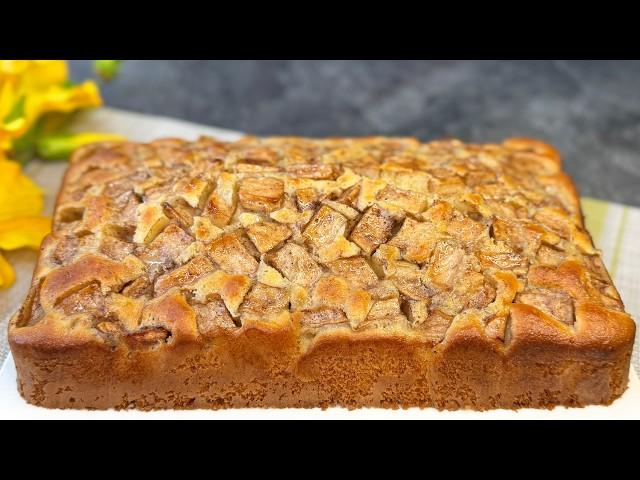 The famous German apple cake that melts in your mouth in 15 minutes ! Quick and easy!