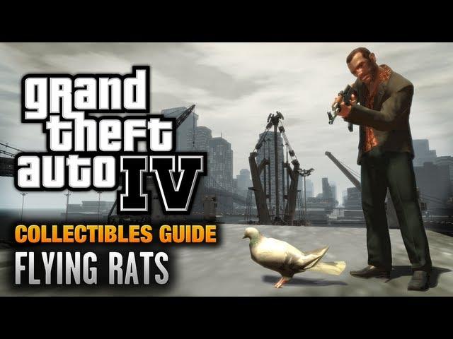 GTA 4 - Flying Rats Guide [Endangered Species Achievement / Trophy] (1080p)