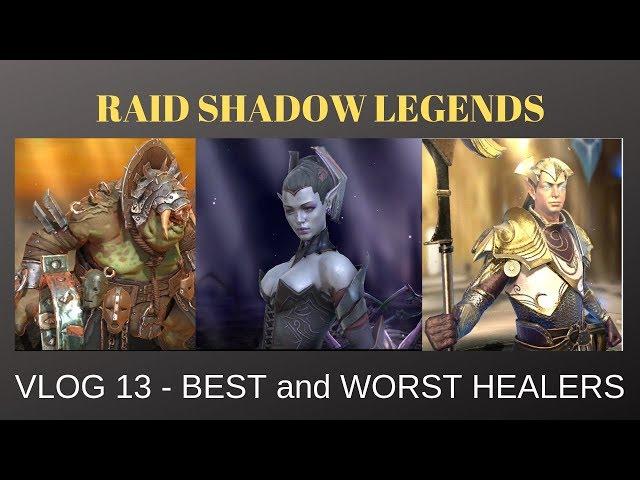 Raid Shadow Legends: SKNOVA VLOG 13 - Best Healers