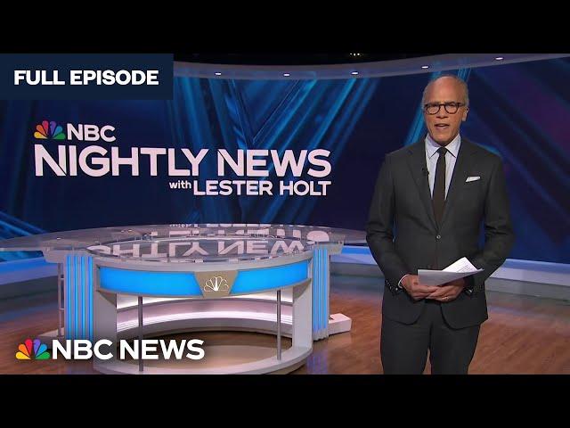 Nightly News Full Broadcast - Nov. 14