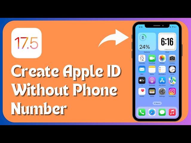 How to Create Apple ID Without Phone Number | Make a iCloud Without a Number | iPhone - iPad 2024