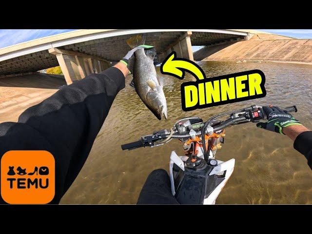 We Went Noodling for Catfish on Motorcycles