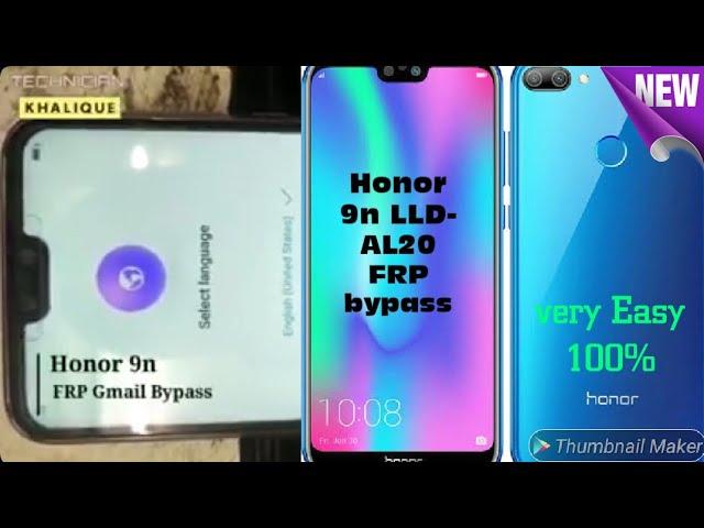 Honor 9n LLD-AL20 frp bypass