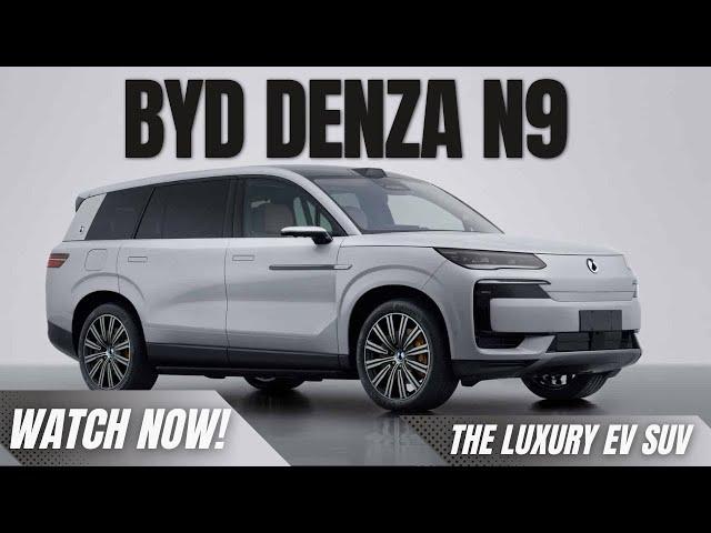 BYD Denza N9 Review: The Future of Luxury Electric SUVs – Faster, Smarter & More Efficient!