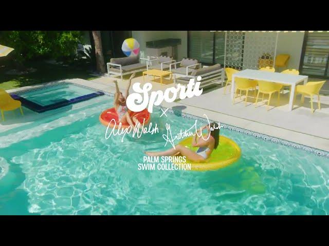 NEW Sporti x Alex + Gretchen Walsh Palm Springs Swim Collection