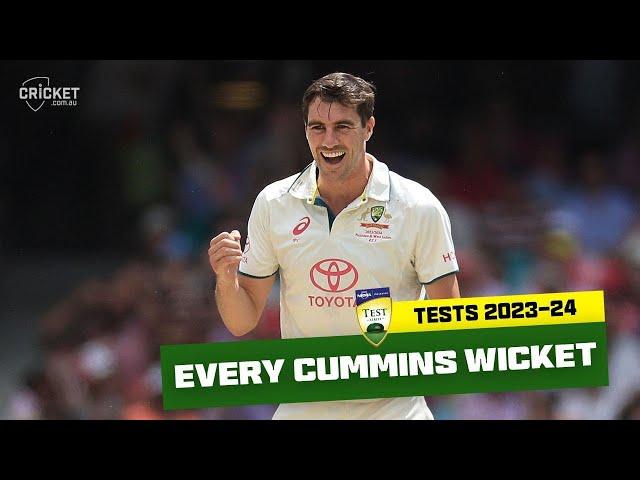 Every wicket: Cummins' legend continues to grow | Best of Summer 2023-24