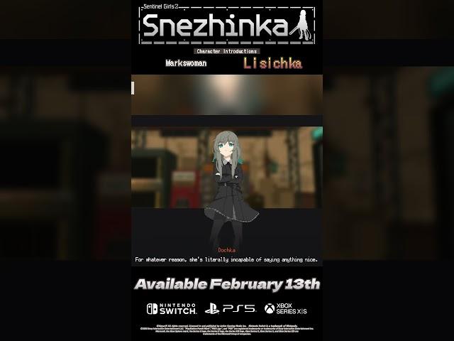 Snezhinka Character Introduction "Lisichka" #shorts #gameplay #indiegame  #snezhinka