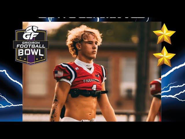 CHEF WR Kade Whitehead Commits to Gridiron Football All-American Bowl Game