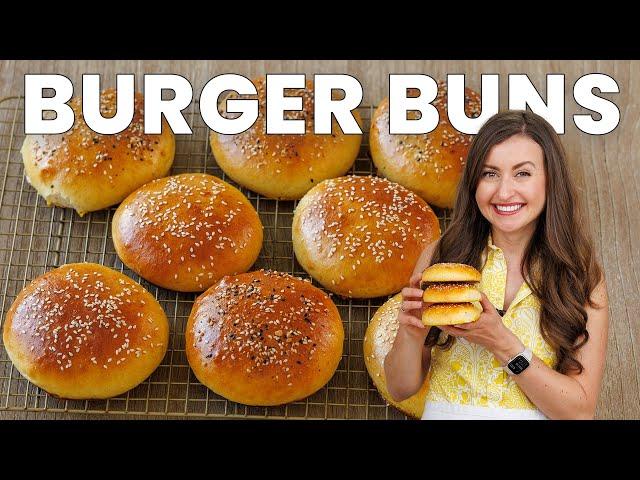 Elevate Your Burger Game with Homemade Hamburger Buns!