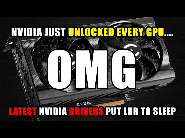 NVIDIA'S Been LYING The WHOLE TIME.... OFFICIAL LHR UNLOCK