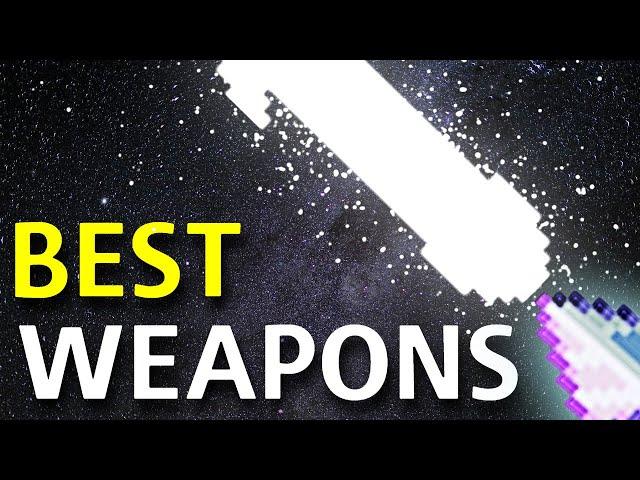 The BEST WEAPONS in All of Terraria 1.4.4!