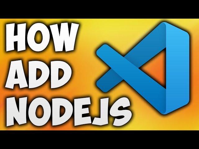 How to Download & Install Node.js in Visual Studio Code or Windows - Set up or Add npm in VS Code