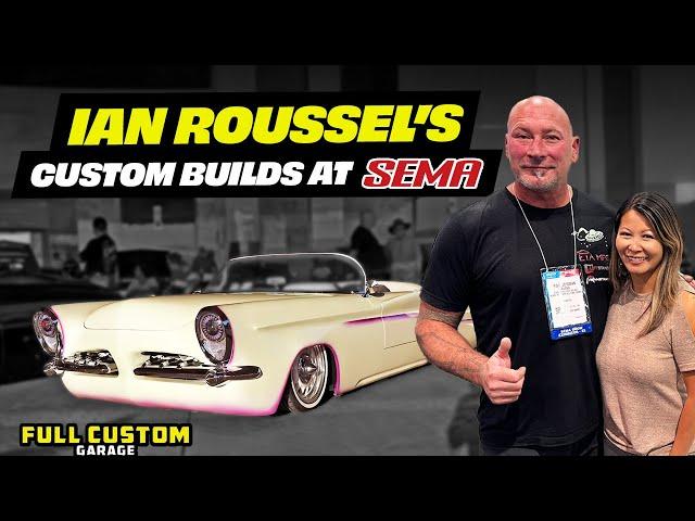 Exploring his Insane Custom Cars with Ian Roussel at SEMA 2023